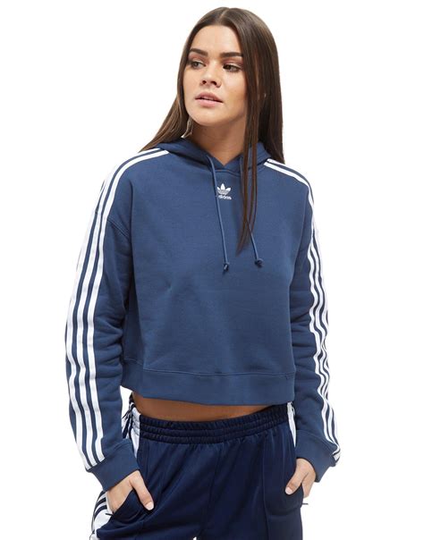 adidas original womens cropped hoodie cheap